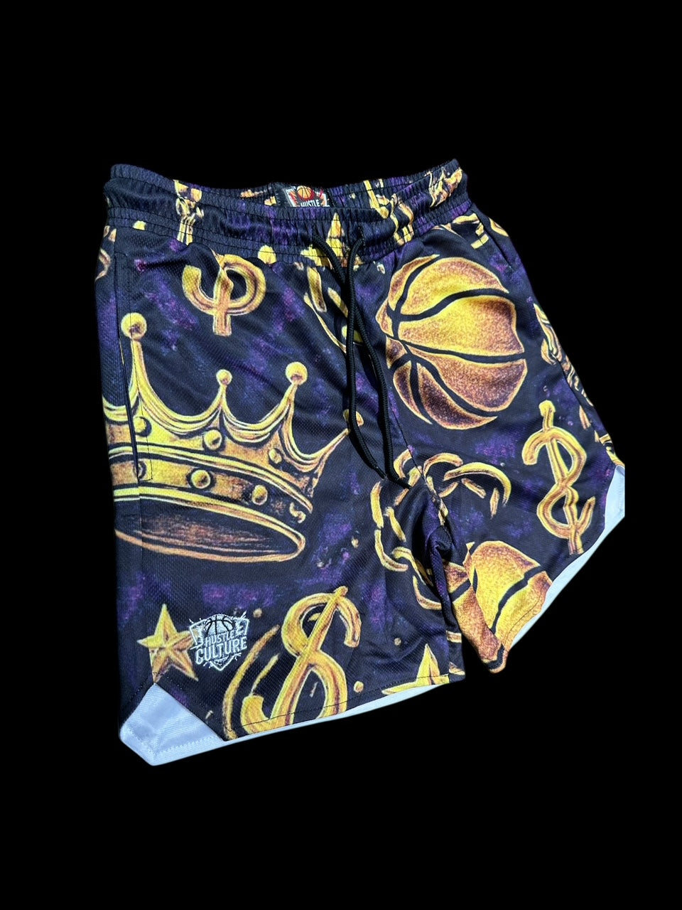 Hustle Culture Basketball Royalty Shorts