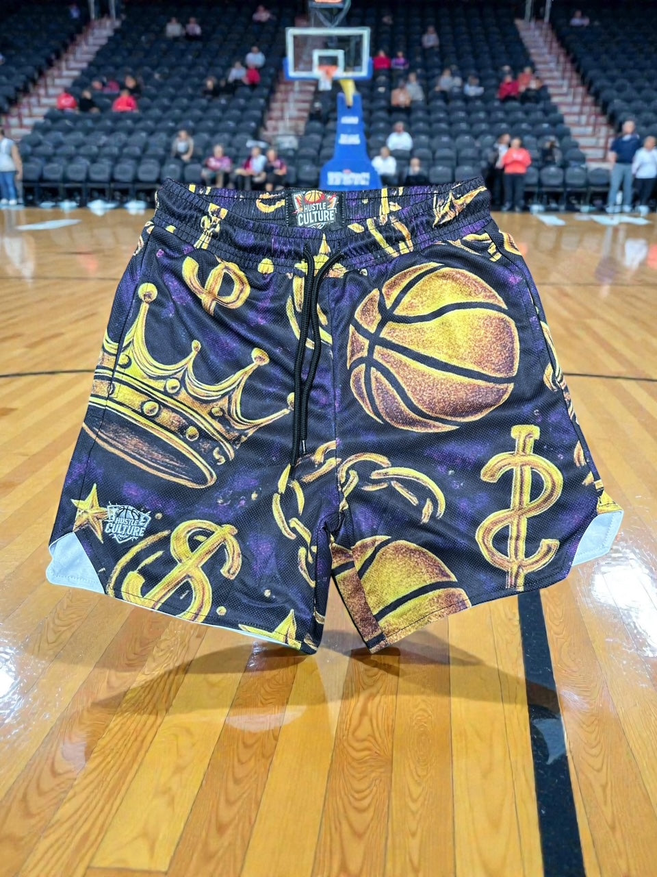 Hustle Culture Basketball Royalty Shorts