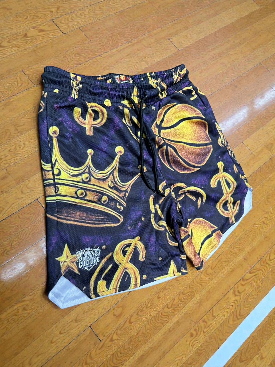 Hustle Culture Basketball Royalty Shorts