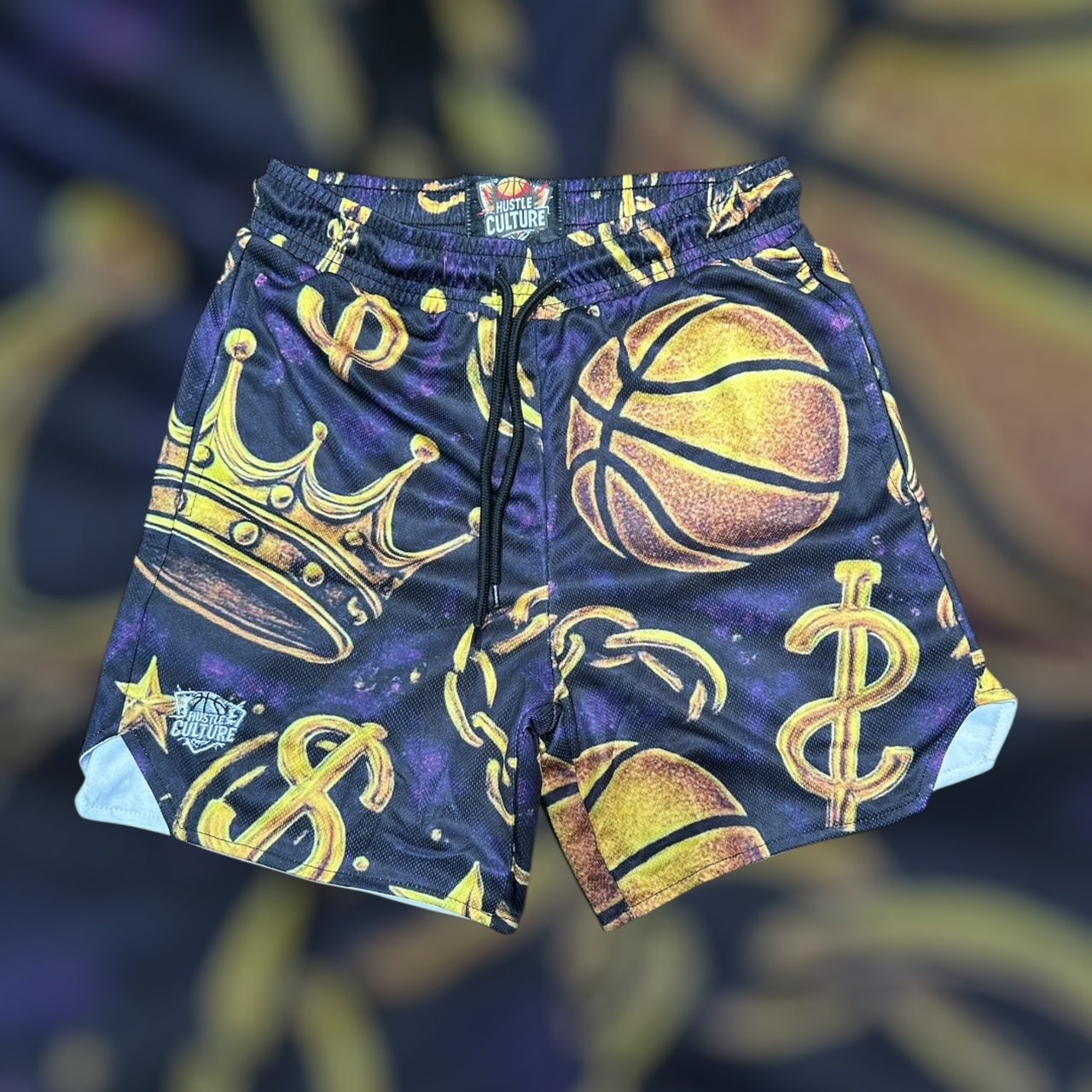 Hustle Culture Basketball Royalty Shorts